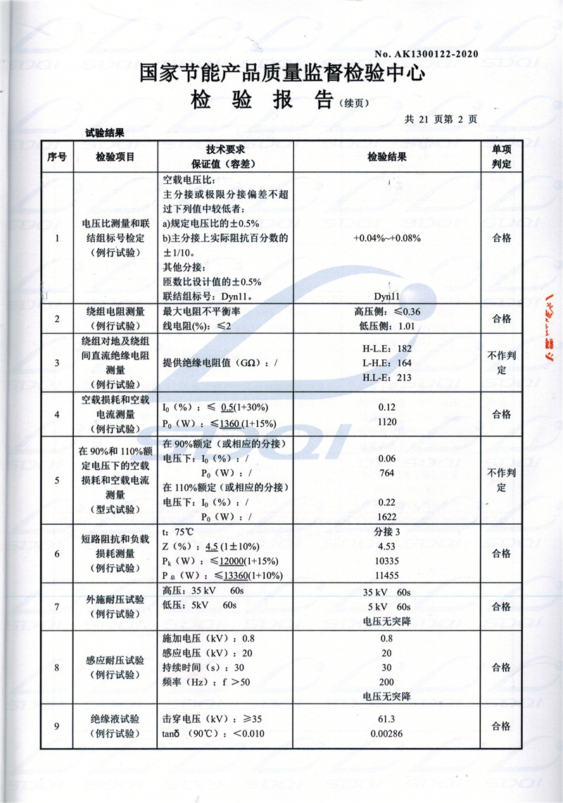 高低压试验报告-S11-1250丰都丰都丰都油浸式变压器-2.jpg